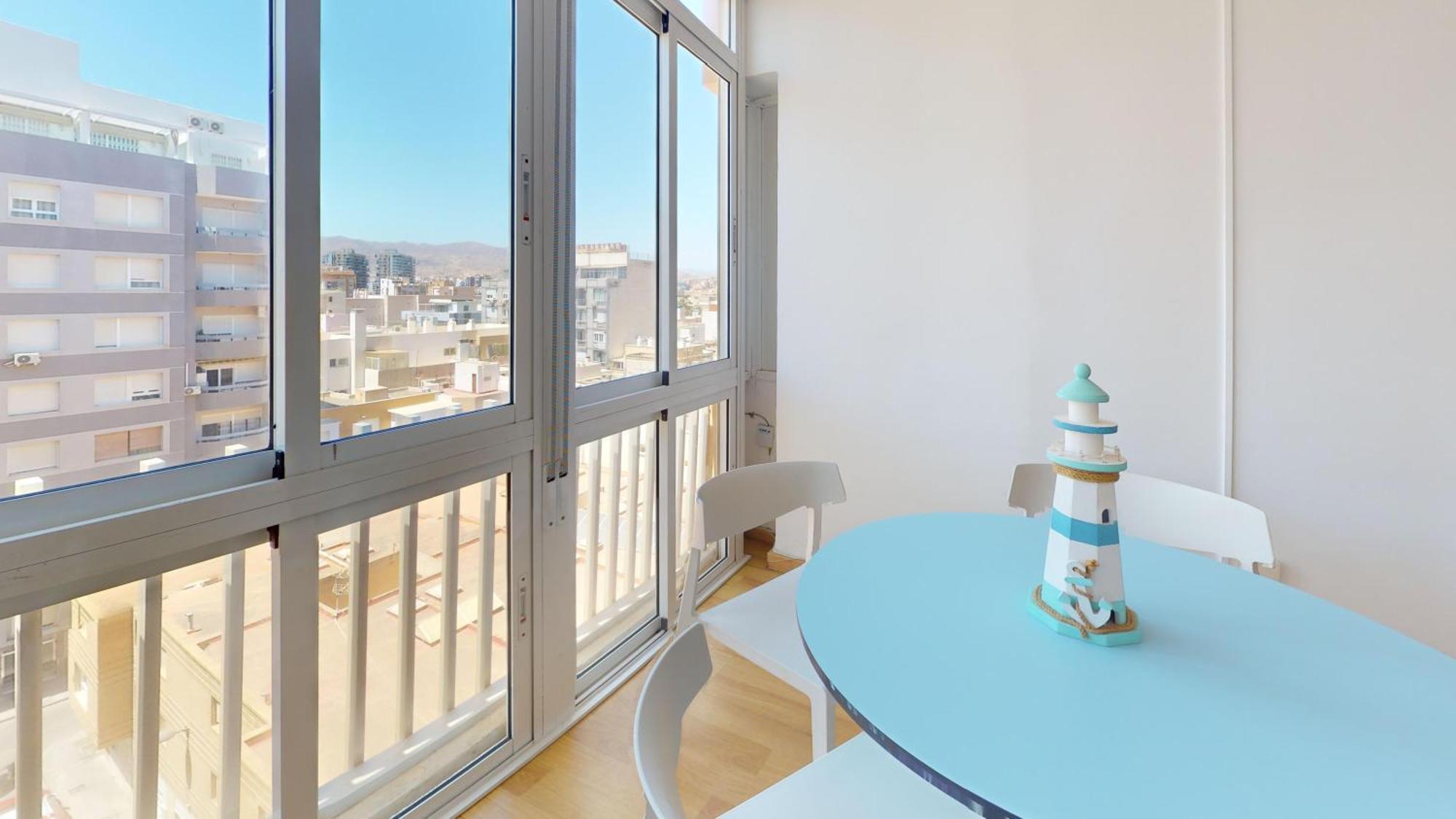 Apartamento Primera Linea De Playa En Almería Eksteriør billede