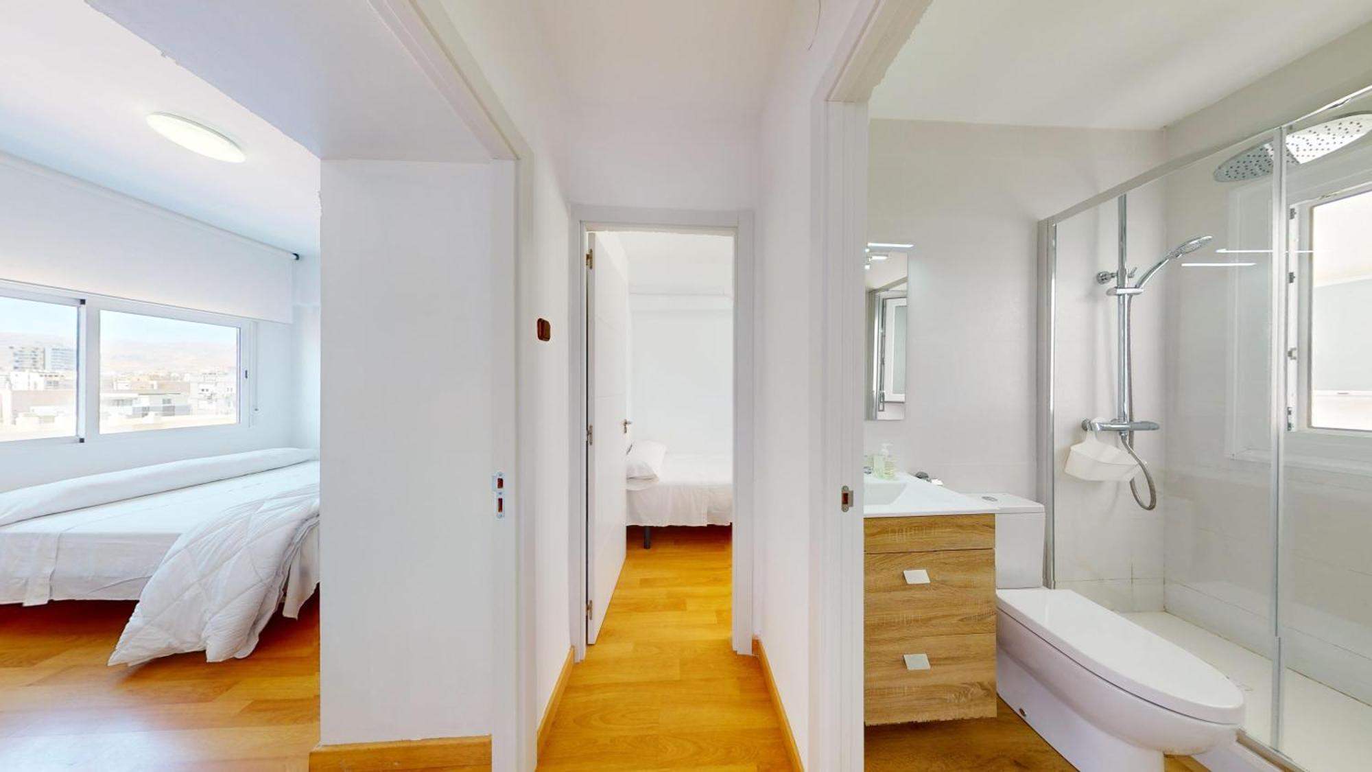 Apartamento Primera Linea De Playa En Almería Eksteriør billede